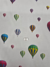 Carica l&#39;immagine nel visualizzatore di Gallery, Fascia per Capelli anallergica turbante in cotone fantasia mongolfiera Fascia Capelli Made in Italy Hairband headband
