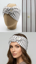 Carica l'immagine nel visualizzatore di Gallery, Turbante fantasia in cotone anallergico Fascia Capelli Made in Italy Hairband headband
