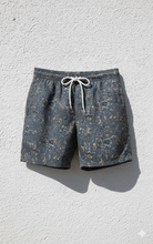 Carica l'immagine nel visualizzatore di Gallery, Boxer fantasia blu Pantaloncino fantasia 100% Cotone Made in Italy Fantasia Shorts 2 tasche laterali
