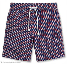 Carica l'immagine nel visualizzatore di Gallery, Boxer Pantaloncino fantasia 100% Cotone costume da bagno Made in Italy Shorts 2 tasche laterali
