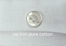 Carica l'immagine nel visualizzatore di Gallery, Camicia bianca da Donna no stiro puro cotone Camicione casual bianco 100% Cotone Made in Italy
