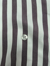 Carica l&#39;immagine nel visualizzatore di Gallery, Turbante in Seta fantasia Fasciata marrone Bianco Made in Italy Fascia Capelli Hairband headband
