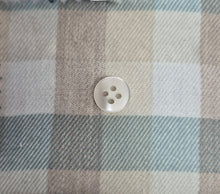 Carica l'immagine nel visualizzatore di Gallery, Turbante Scozzese Chiaro fantasia madras scozzese in cotone anallergico Fascia Capelli Made in Italy Hairband headband
