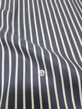 Carica l&#39;immagine nel visualizzatore di Gallery, Turbante fasciato blu in cotone Fascia Capelli Made in Italy Hairband headband
