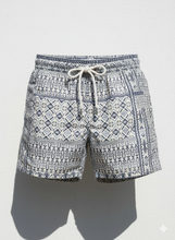 Load image into Gallery viewer, Bermuda Pantaloncino Boxer mare fantasia 100% Cotone Made in Italy Fantasia Shorts 2 tasche laterali

