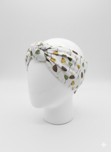 Carica l&#39;immagine nel visualizzatore di Gallery, Turbante fantasia provenzale floreale cotone Fascia Capelli Made in Italy Hairband headband
