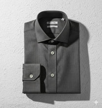 Carica l&#39;immagine nel visualizzatore di Gallery, Polo Camicia grigio antracite filato in maglia piquet brillante fresco filato traspirante 100% cotone,anallergico alta qualità colletto morbido Made in Italy
