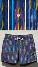 Carica l'immagine nel visualizzatore di Gallery, Box mare Pantaloncino Bermuda fantasia 100% Cotone Made in Italy Fantasia Shorts 2 tasche laterali

