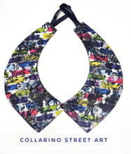 Carica l&#39;immagine nel visualizzatore di Gallery, Colletto Donna fashion Design Street Art collarino cotone
