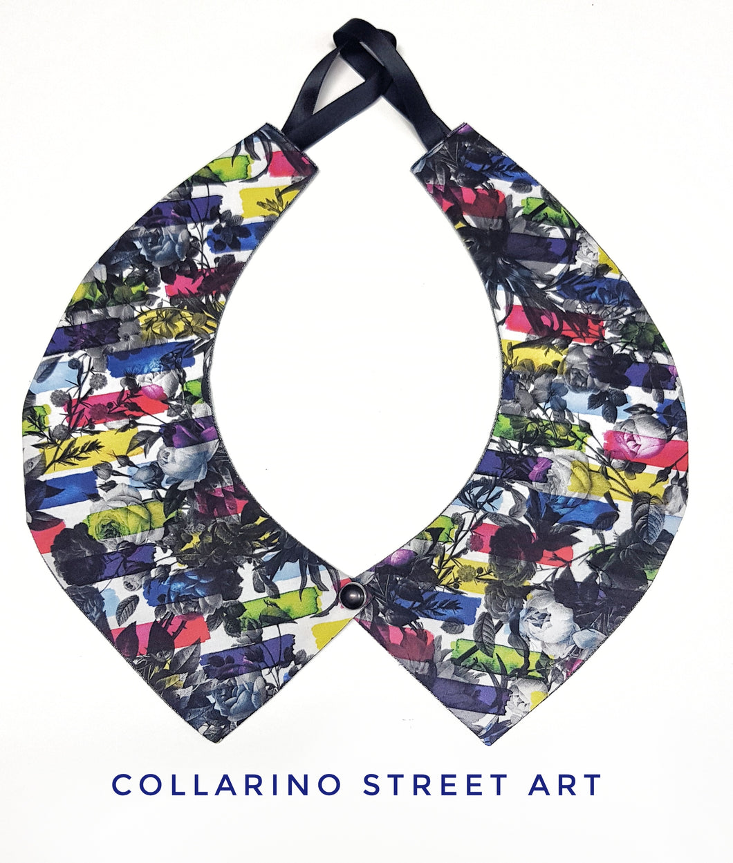 Colletto Donna fashion Design Street Art collarino cotone