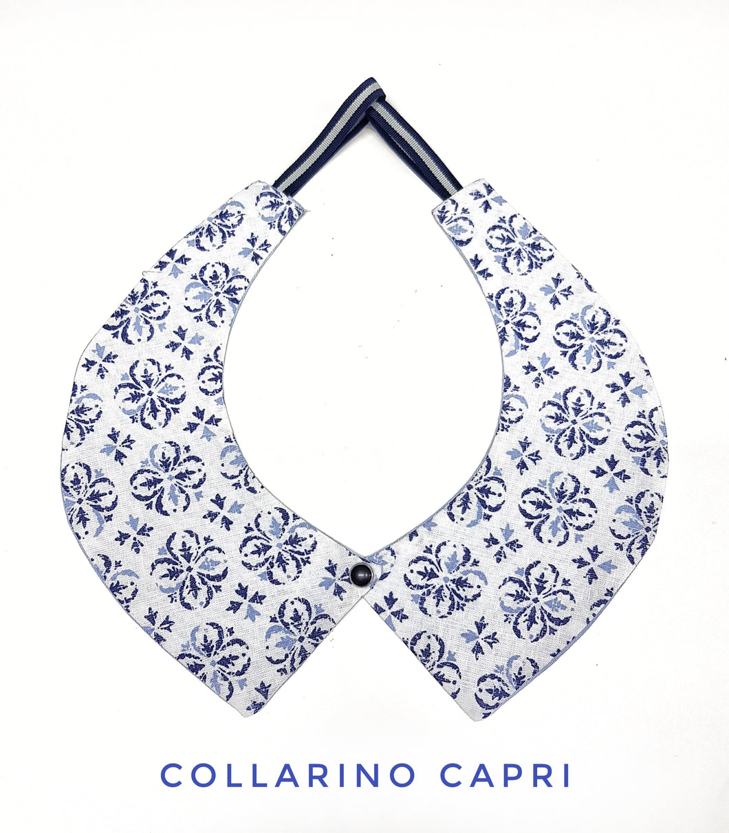 Colletto Donna fashion Design Capri collarino cotone