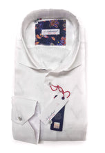 Carica l&#39;immagine nel visualizzatore di Gallery, Camicia Bianca puro Lino made in Italy - white Linen Shirt
