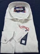 Carica l&#39;immagine nel visualizzatore di Gallery, Camicia Bianca puro Lino made in Italy - white Linen Shirt
