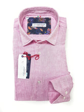 Load image into Gallery viewer, Camicia Rosa puro Lino made in Italy - Pink Linen Shirt
