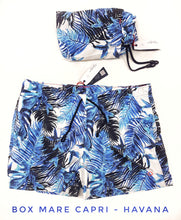 Carica l&#39;immagine nel visualizzatore di Gallery, Costume da Bagno in morbido tessuto slip interno asciugatura rapida Boxer mare Uomo fantasia Hawana Hawaii 2 tasche laterali Made in Italy
