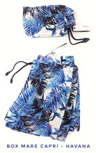 Carica l&#39;immagine nel visualizzatore di Gallery, Costume da Bagno in morbido tessuto slip interno asciugatura rapida Boxer mare Uomo fantasia Hawana Hawaii 2 tasche laterali Made in Italy
