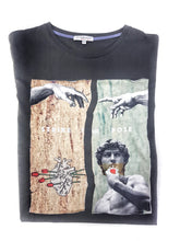 Carica l&#39;immagine nel visualizzatore di Gallery, Tshirt made in Italy fantasia strike the pose 100% cotone jersey pettinato -DESIGN -
