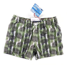 Load image into Gallery viewer, Costume da Bagno Camouflage Hawaii Box Mare puro cotone slip interno morbido Boxer mare uomo fantasia Camouflage hawaii Red con 2 tasche laterali Made in Italy
