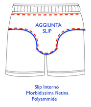 Carica l&#39;immagine nel visualizzatore di Gallery, Pantaloncino Jeans Shorts Bermuda Fantasia puro Cotone 2 tasche laterali Made in Italy
