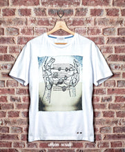 Load image into Gallery viewer, T-shirt made in Italy fantasia Big Bang 100% cotone jersey pettinato
