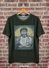 Carica l&#39;immagine nel visualizzatore di Gallery, T-shirt made in Italy fantasia HIPSTER 100% cotone jersey pettinato -DESIGN HIPSTER-

