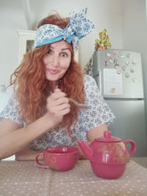 Carica l&#39;immagine nel visualizzatore di Gallery, Turbante Fantasia in cotone design CAPRI Made in Italy

