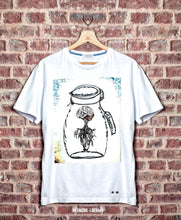 Load image into Gallery viewer, T-shirt made in italy 100% cotone jersey pettinato &quot;MODELLO LIBERAMI&quot;
