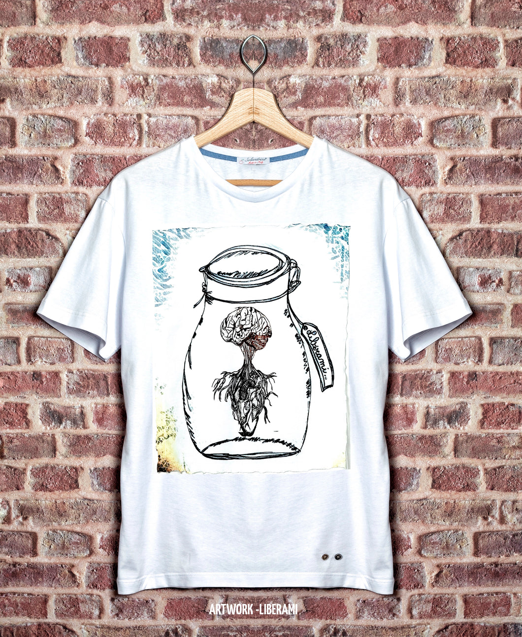 T-shirt made in italy 100% cotone jersey pettinato 