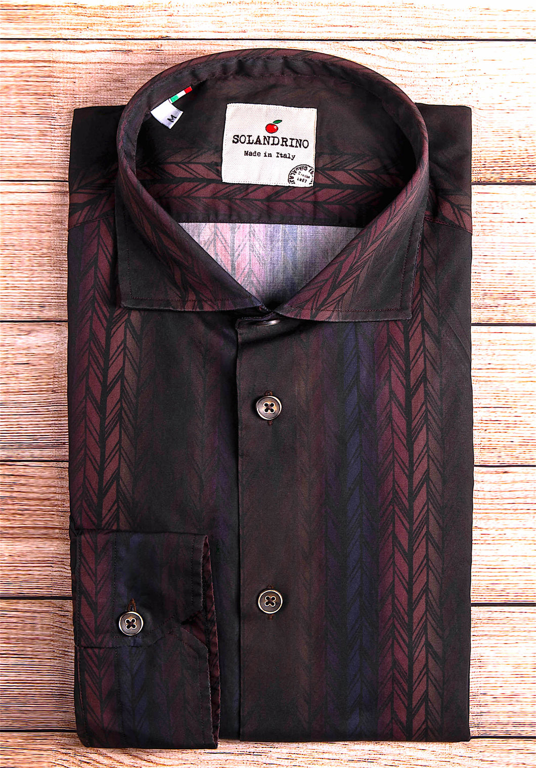 Camicia dark fantasy design cotone made in italy