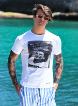 Load image into Gallery viewer, Tshirt made in italy 100% cotone jersey pettinato  -MODELLO RES-PUBBLICA -
